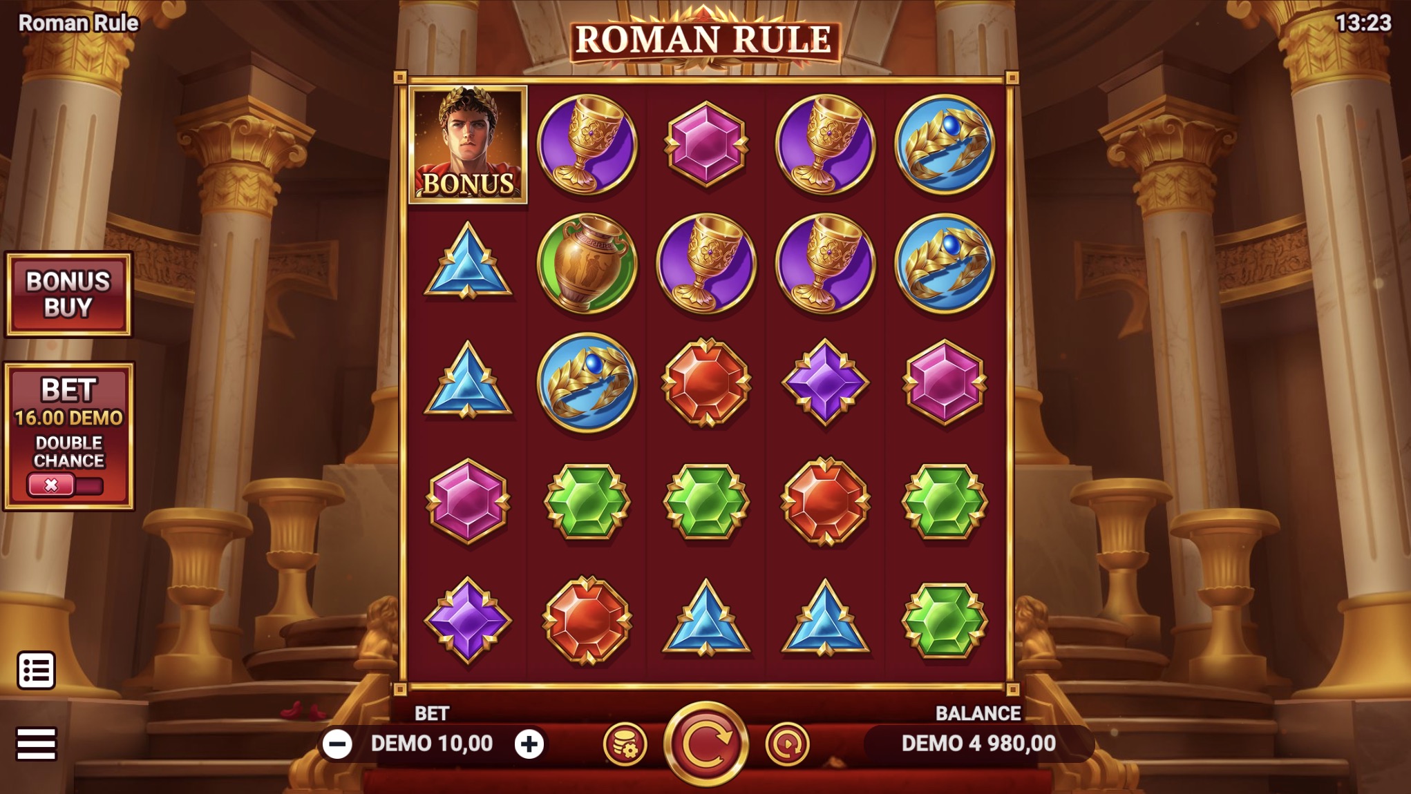   Roman Rule  Evoplay     GMS Deluxe